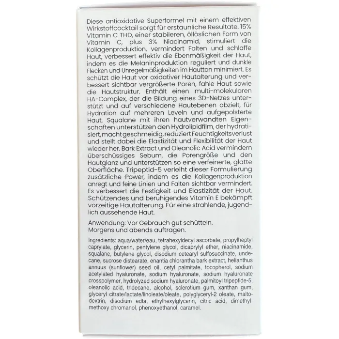 Сыворотка с Витамином C Instytutum Anti-wrinkle Brightening C-erum