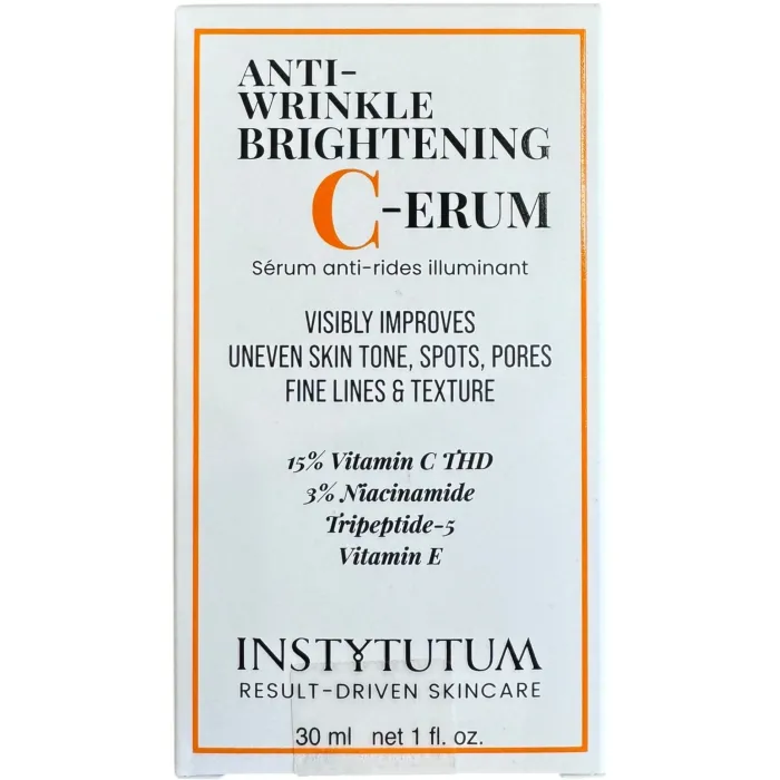 Сыворотка с Витамином C Instytutum Anti-wrinkle Brightening C-erum