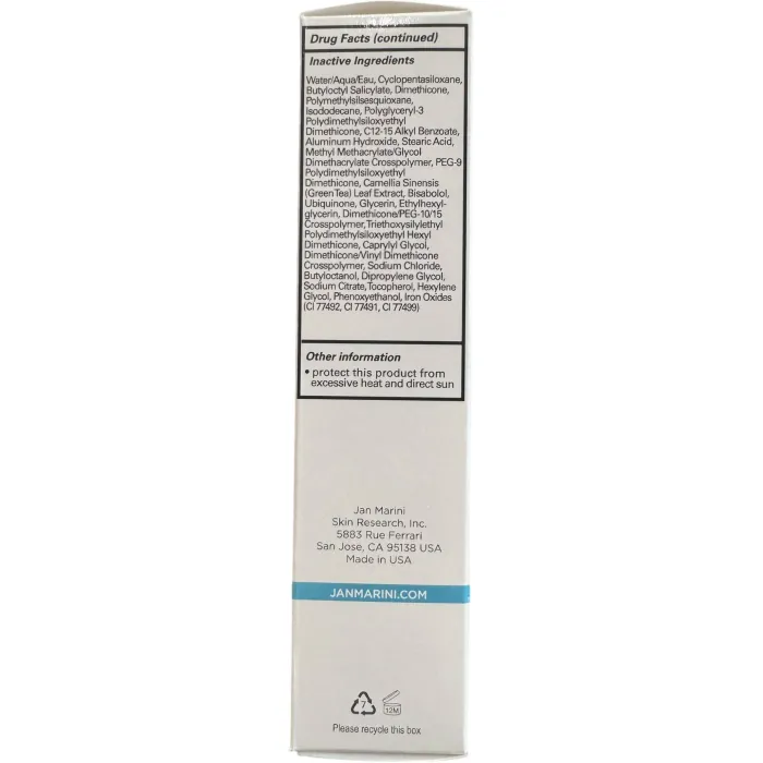 Солнцезащитный крем с физическими фильтрами SPF 45 Jan Marini Physical Protectant