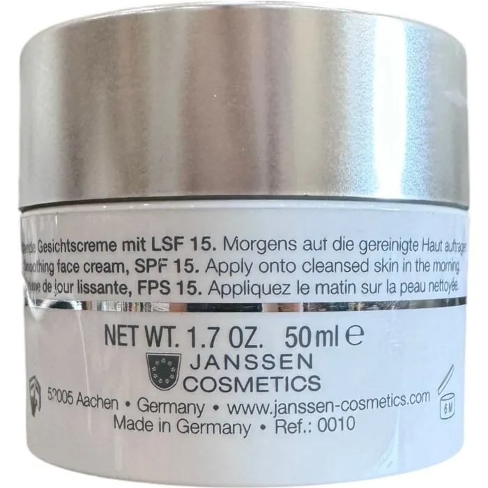 Обогащенный дневной питательный крем Janssen Demanding Skin Rich Nutrient Skin Refiner