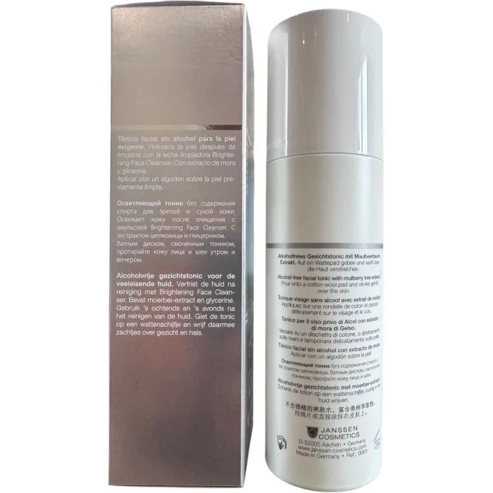 Осветляющий тоник (без спирта) Janssen Cosmetics Demanding Skin