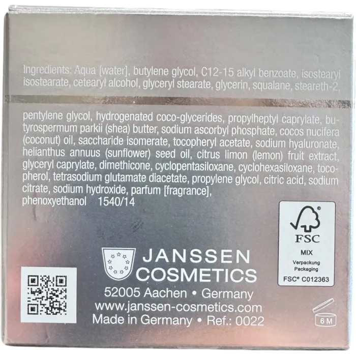 Регенеруючий крем із вітаміном С Janssen Vitaforce C Cream