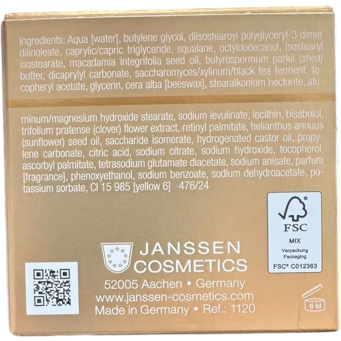 Обогащенный восстанавливающий крем Janssen Rich Recovery Cream