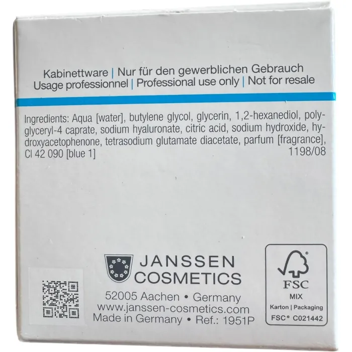 Ампулы с гиалуроновой кислотой Janssen Ampoules Hyaluron Fluid