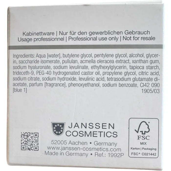 Ампулы лифтинг-эффект Janssen Ampoules Anti - Wrinkle Booster