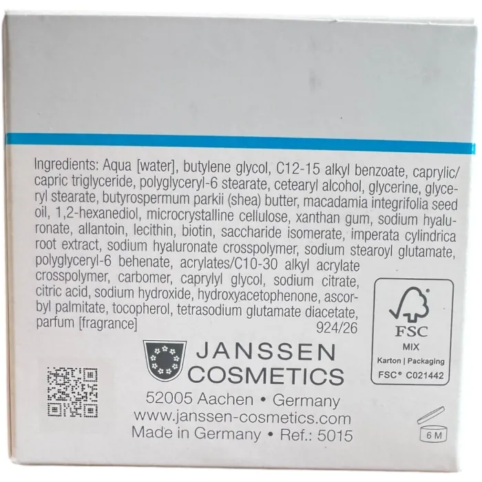 Супер увлажняющий крем Janssen Super Hydrating Cream