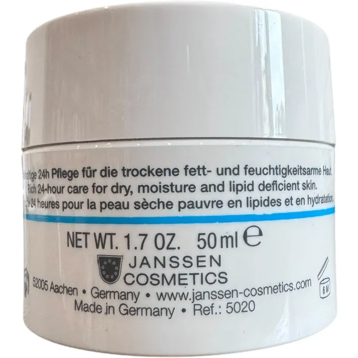 Крем с гиалуроновой кислотой Janssen Dry Skin Hyaluron³ Replenish Cream