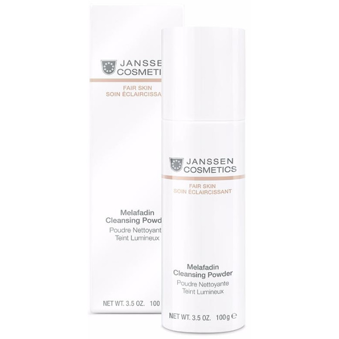 Осветляющая пудра для умывания Janssen Fair Skin Melafadin Cleansing Powder