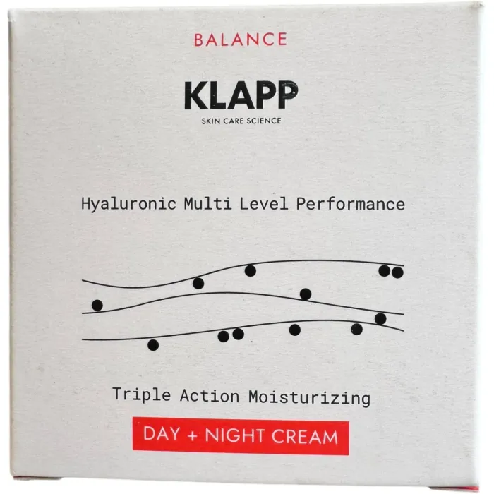 Крем для обличчя (Потрійне зволоження) Klapp Triple Action Moisturizing Day+Nignt Cream