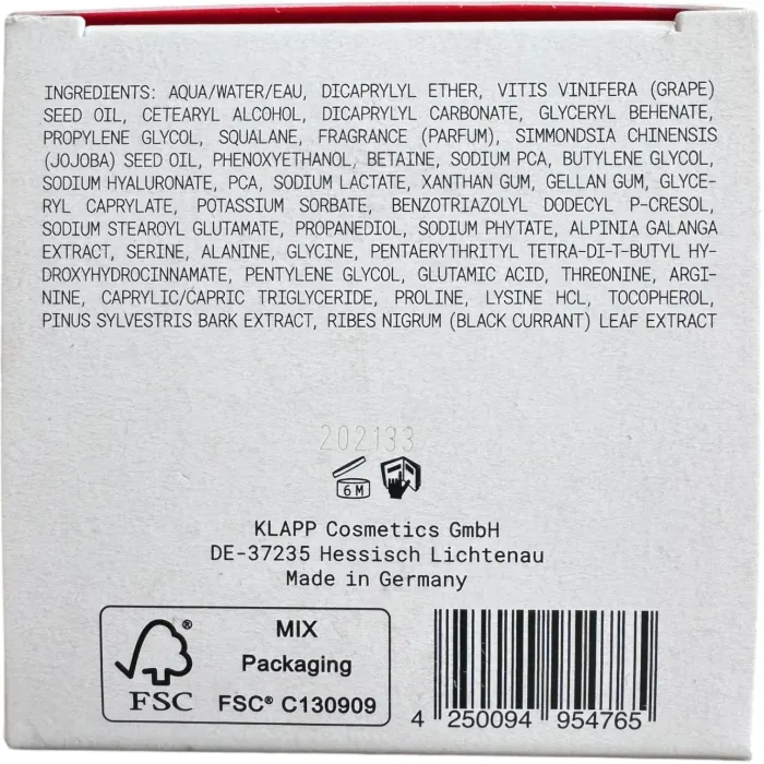 Крем для обличчя (Потрійне зволоження) Klapp Triple Action Moisturizing Day+Nignt Cream