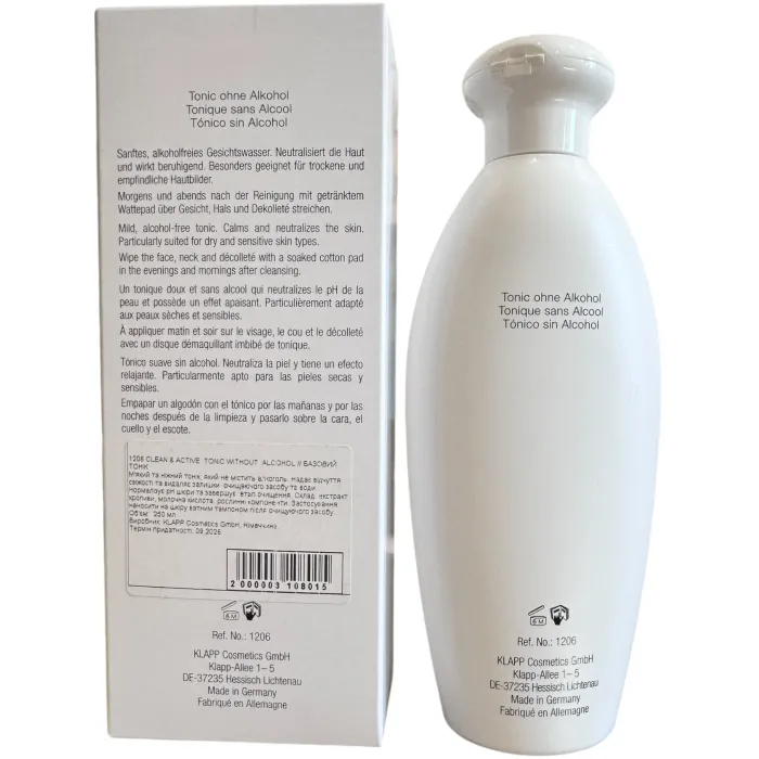 Тоник безалкогольный Klapp Clean & Active Tonic without Alcohol