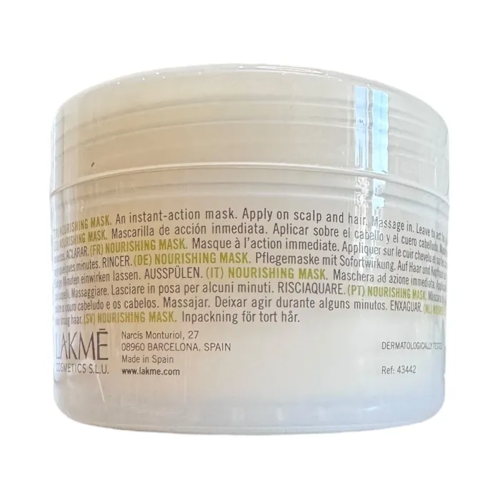 Маска живильна для сухого та пошкодженого волосся Lakme K.Therapy Repair Nourishing Dry Hair Mask