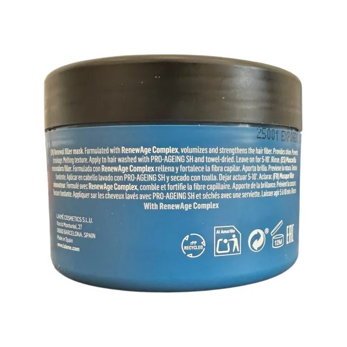 Регенеруюча маска для волосся Lakme Teknia Pro-Ageing Mask