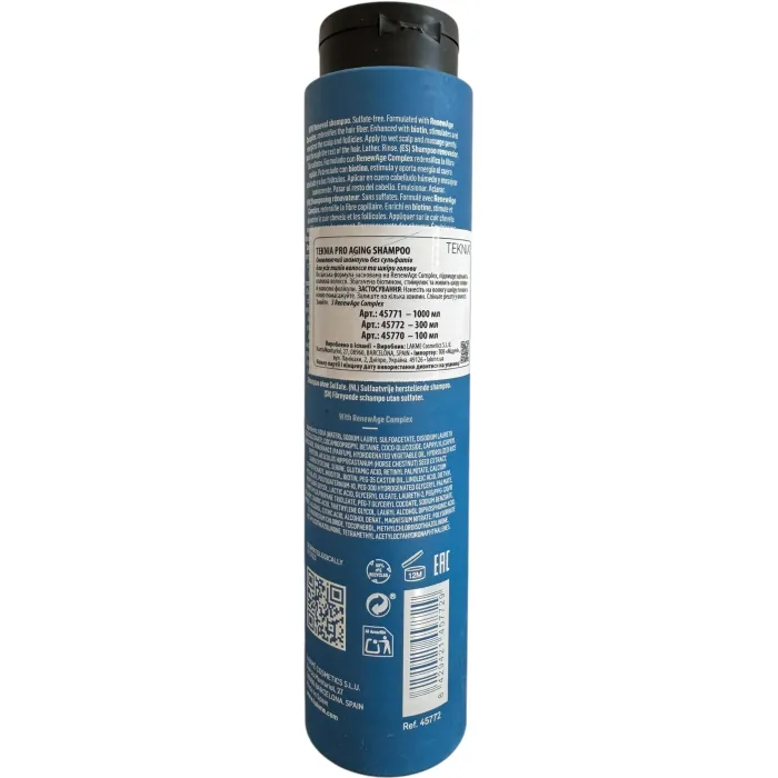 Безсульфатний регенеруючий шампунь Lakme Teknia Pro-Ageing