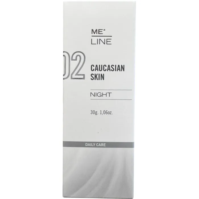 Ночной пептидный крем от пигментации 02 Me Line Caucasian Skin Night