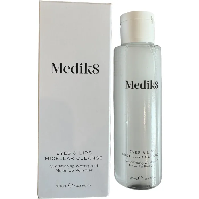 Засіб для зняття макіяжу з очей та губ Medik8 Eyes & Lips Micellar Cleanse