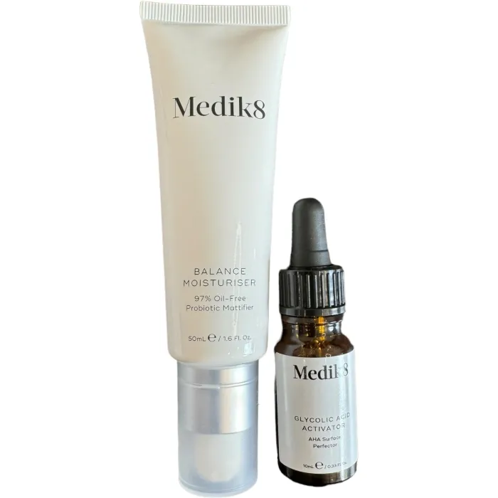 Увлажняющий крем для проблемной кожи Medik8 Balance Moisturiser with Glycolic Acid Activator
