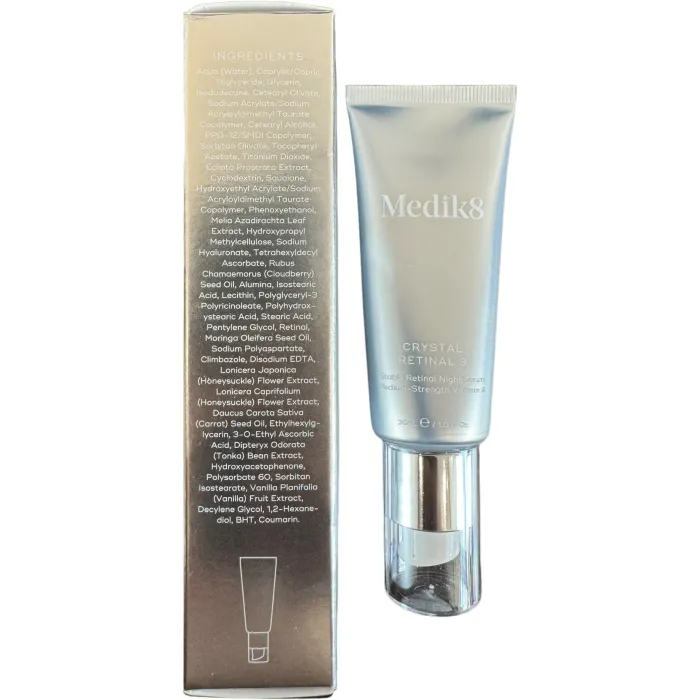 Ночная крем-сыворотка с ретиналем 0,03% Medik8 Crystal Retinal 3