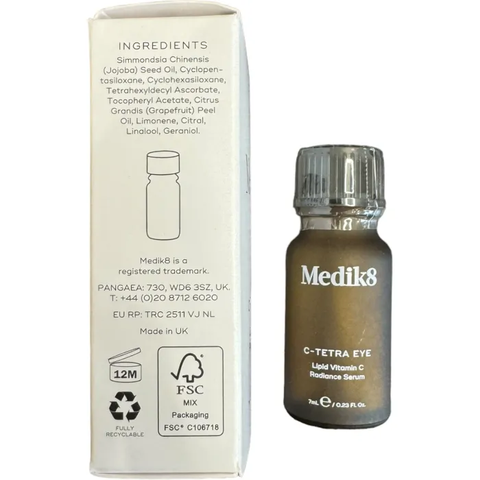 Дневная сыворотка вокруг глаз с витамином С Medik8 C-Tetra Eye