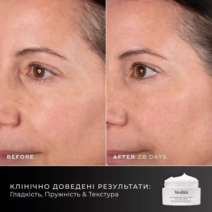 Увлажняющий крем с пептидами и коллагеном Medik8 Advanced Pro-Collagen+ Peptide Cream