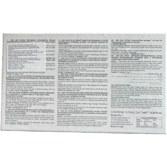 Система интенсивного ухода от выпадения 1 курс Orising Hair Loss System