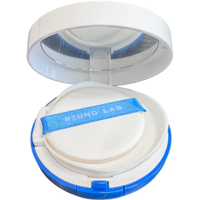 Санскрин-кушон с березовым соком Round Lab Birch Juice Moisturizing Sun Cushion SPF 50+