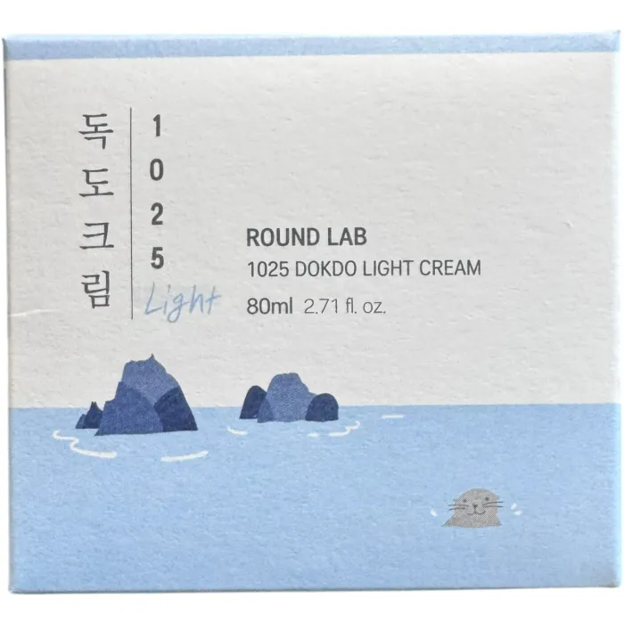 Легкий зволожуючий крем з морською водою Round Lab 1025 Dokdo Light Cream