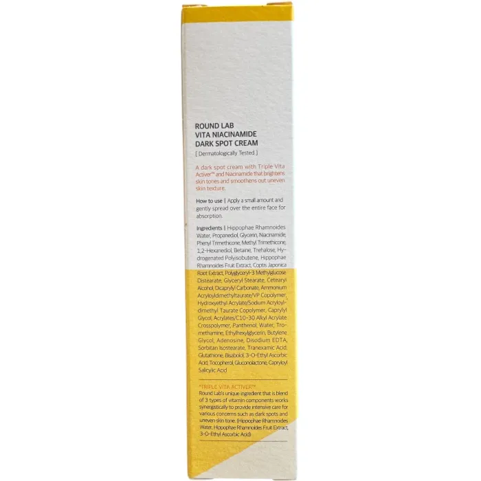Осветляющий крем с вит. C и ниацинамидом Round Lab Vita Niacinamide Dark Spot Cream