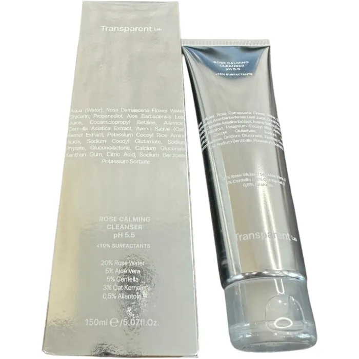 Нежный гель для очистки Transparent-Lab Rose Calming Cleanser pH 5.5