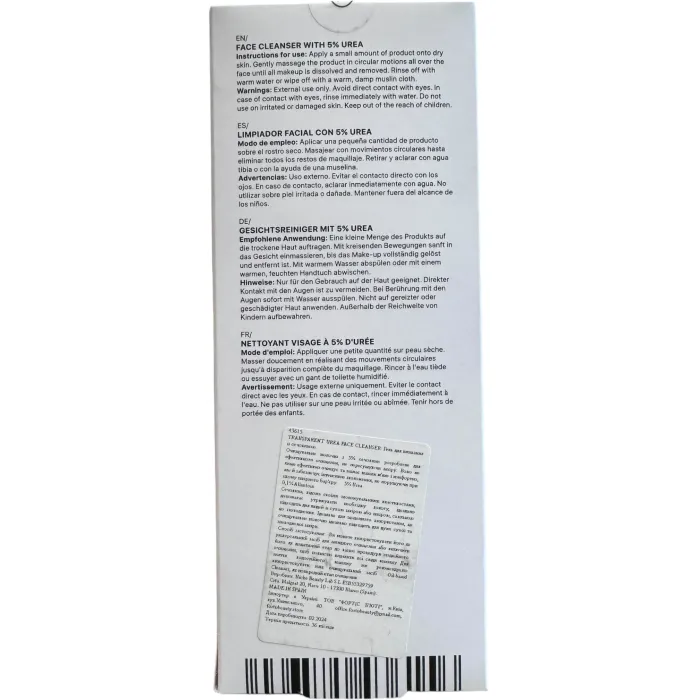 Гель для умывания Transparent Lab Urea Face Cleanser