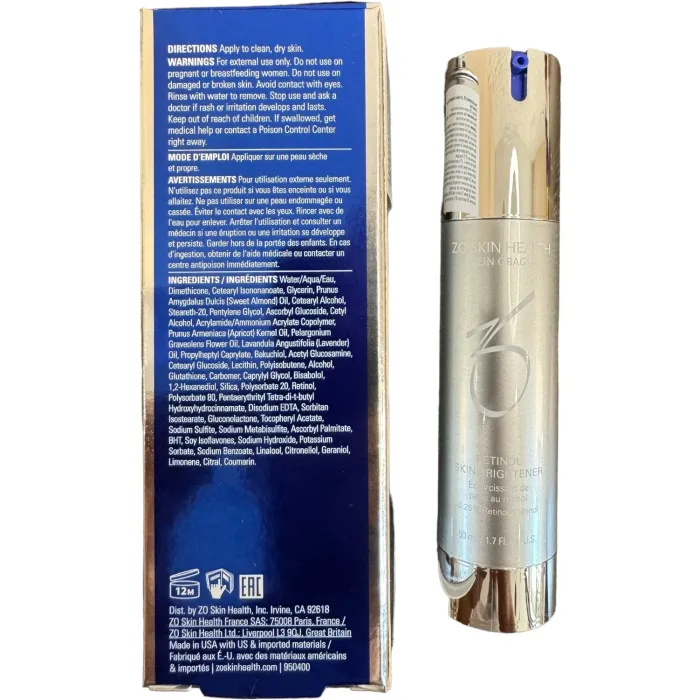 Осветляющий крем для лица c ретинолом 0,25 % ZO Obagi Skin Health Retinol Skin Brightener