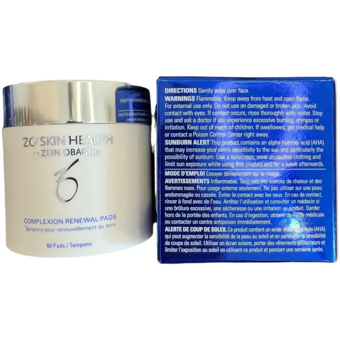 Салфетки для ухода за кожей с акне Zein Obagi ZO Complexion Renewal Pads