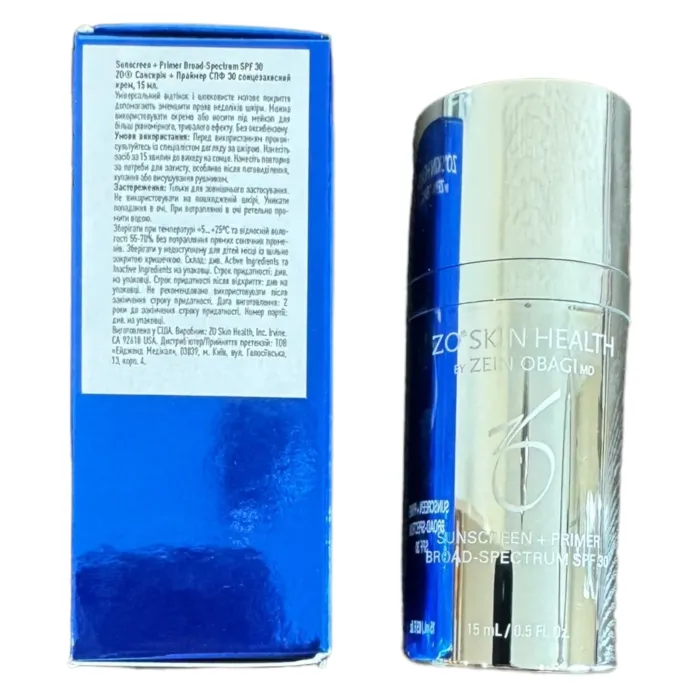 Сонцезахисний крем для обличчя SPF 30 Zein Obagi ZO Skin Health Oclipse Sunscreen+Primer Broad–Spectru