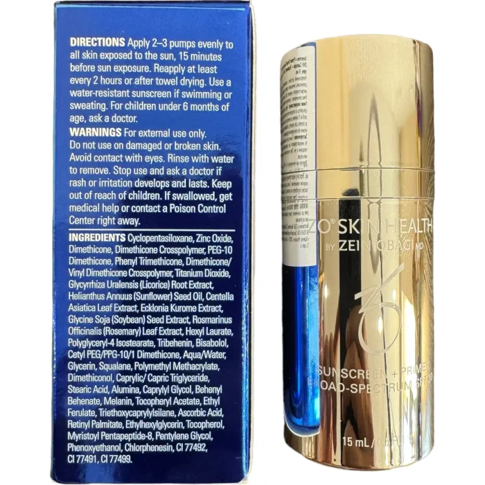 Сонцезахисний крем для обличчя SPF 30 Zein Obagi ZO Skin Health Oclipse Sunscreen+Primer Broad–Spectru