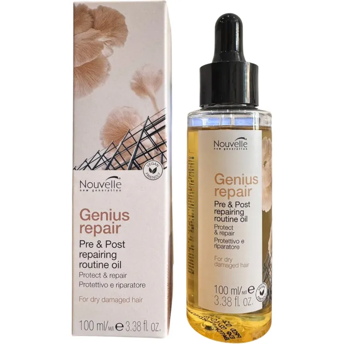 Масло быстрое восстановление волос Nouvelle Genius Repair Pre & Post Repairing Routine