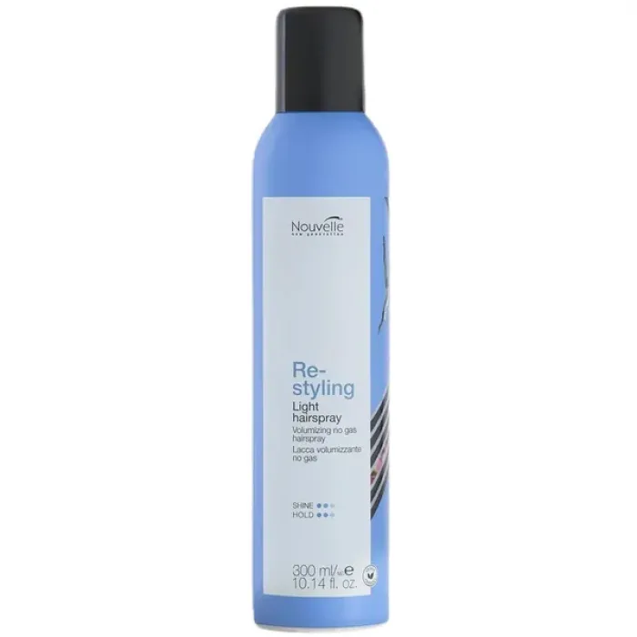 Лак для волос средней фиксации без газа Nouvelle Light Hairspray