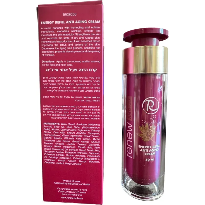 Антивозрастной питательный крем-энергетик Renew Anti Age Energy Refill Cream
