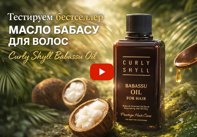 Тестуємо бестселер Олія бабасу для волосся Curly Shyll Babassu