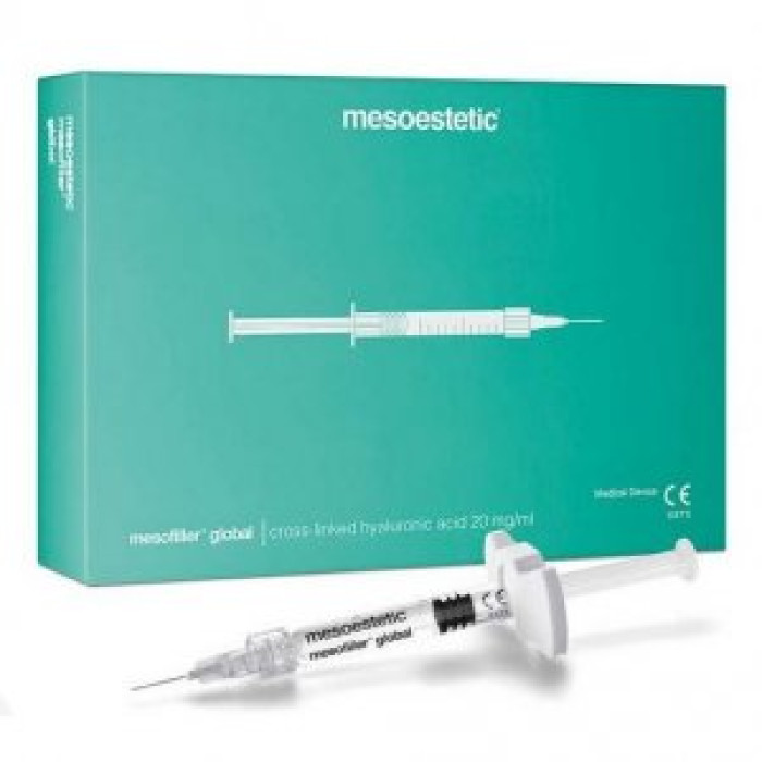 Дермальный филлер для средних морщин и губ Mesoestetic mesofiller global 1 мл
