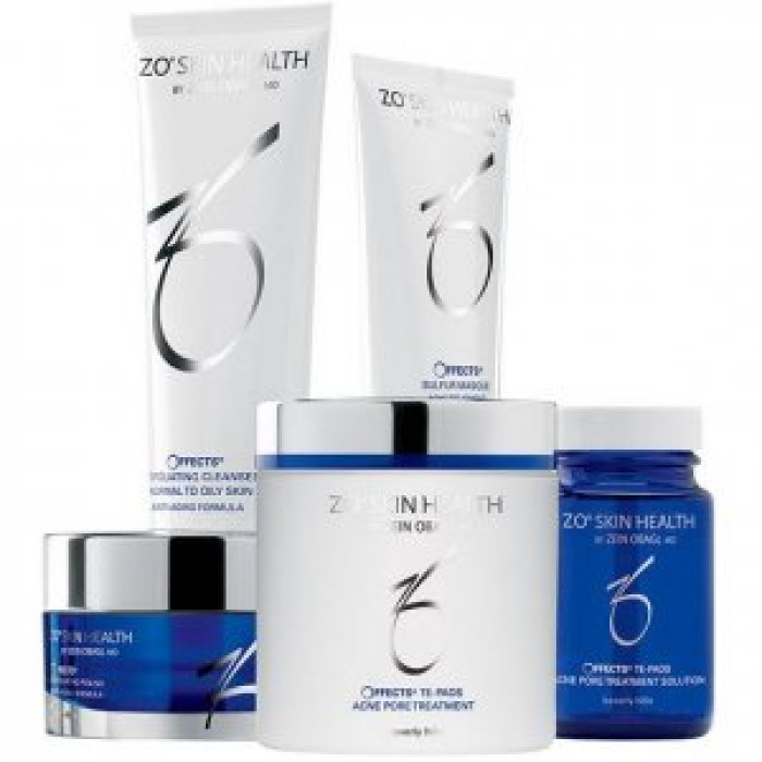 Набор для ухода за кожей с акне Zein Obagi ZO Complexion Clearing Program