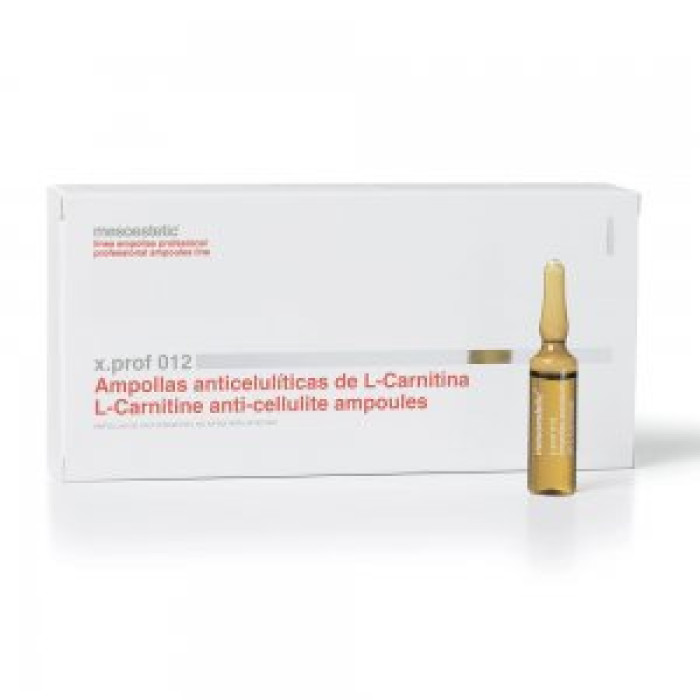 Mesoestetic x.prof 012 L-Carnitine anti-cellulite ampoules - L-Карнитин