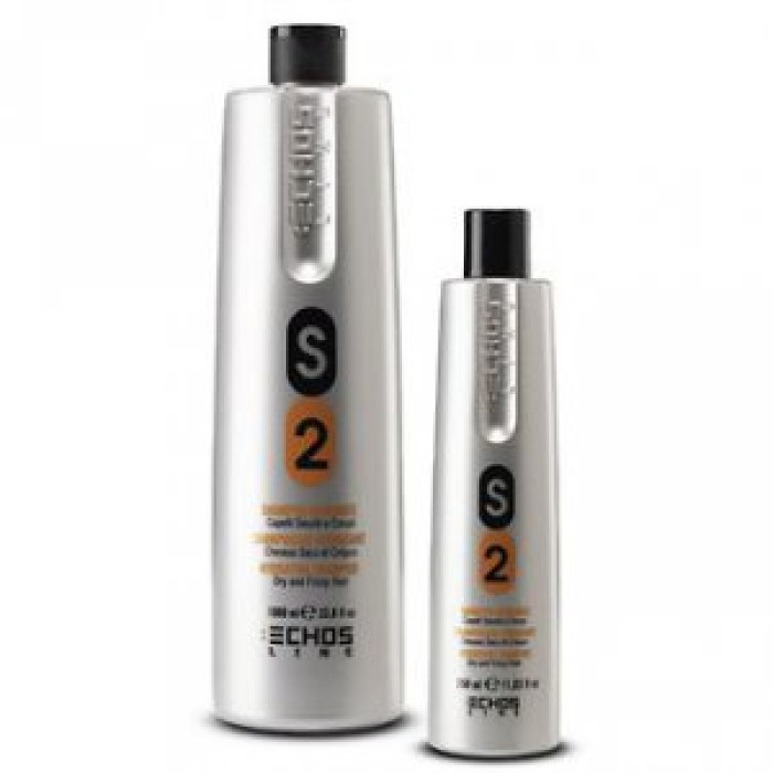 Шампунь для сухих и вьющихся волос ECHOSLINE S2 1000 мл
