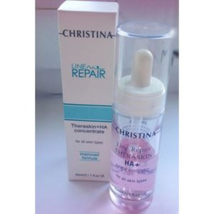 Капли Тераскин с гиалуроновой кислотой для всех типов кожи Christina Line Repair - Theraskin + HA