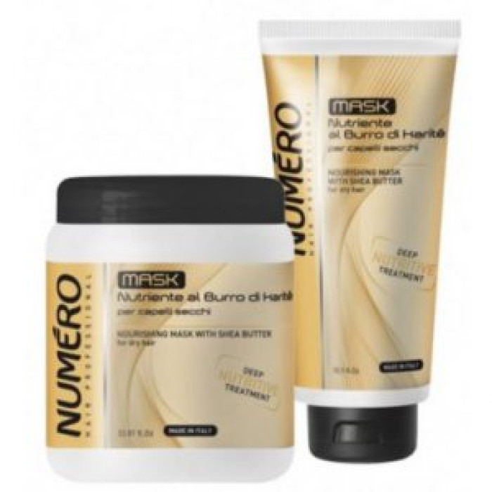 Крем для волос питательный с маслом карите и авокадо Brelil Numero Nourishing Cream With Shea