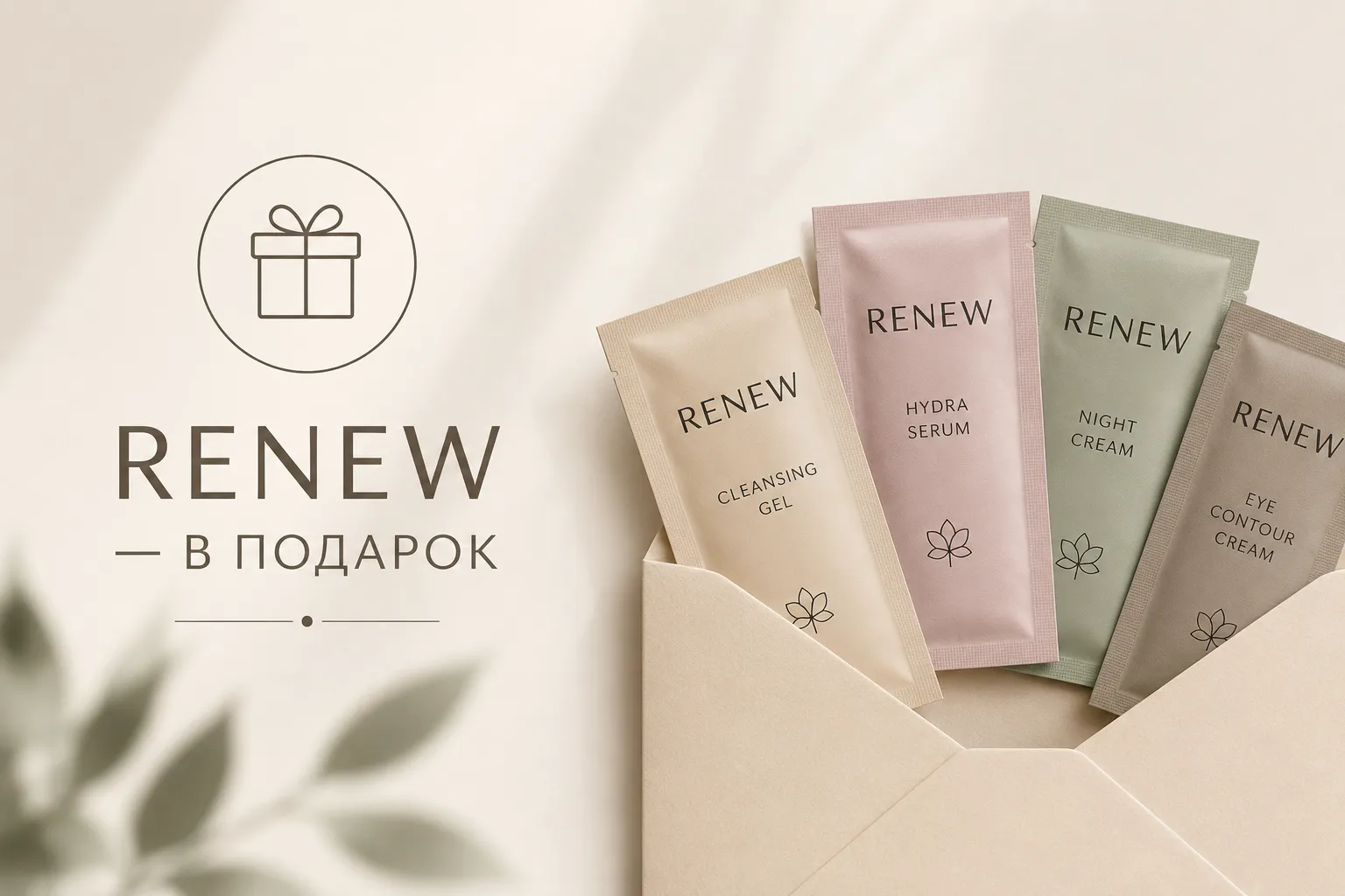Даруємо пробники Renew
