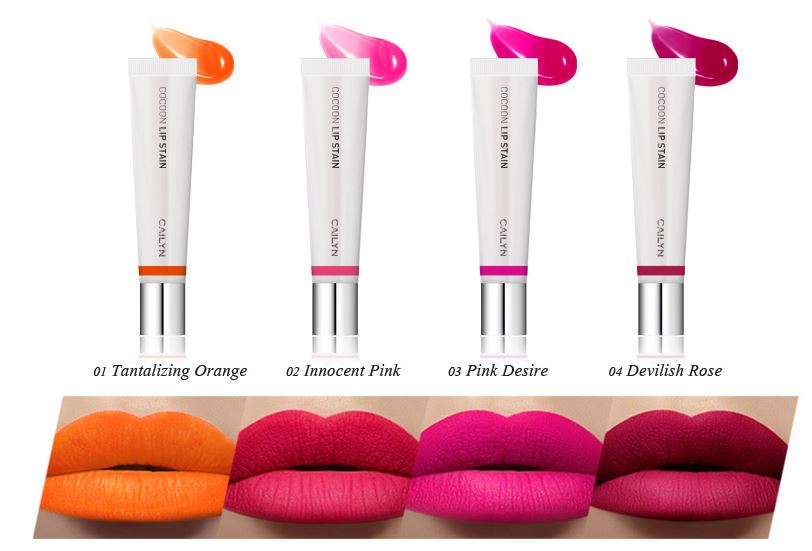 Палитра пленочного тинта для губ Cailyn Cocoon Lip Stain